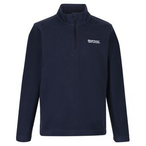 Regatta Great Outdoors Childrens/Kids Hot Shot II Half Zip Fleece Top / Navy/Nav